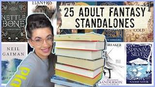 25 ADULT FANTASY STANDALONES