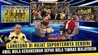 GEGER! TIMNAS MALAYSIA DI HUJAT SUPORTERNYA SENDIRI, USAI DI TOLAK 8 NEGARA DI FIFA MATCH DAY