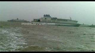 GTS FINNJET beached at Alang (India) for scrapping... She has gone - forever :(