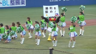 20180801 つば九郎スラィリーも一緒に！東京ヤクルトPassion・つばみちゃんの「We Are The Swallows」