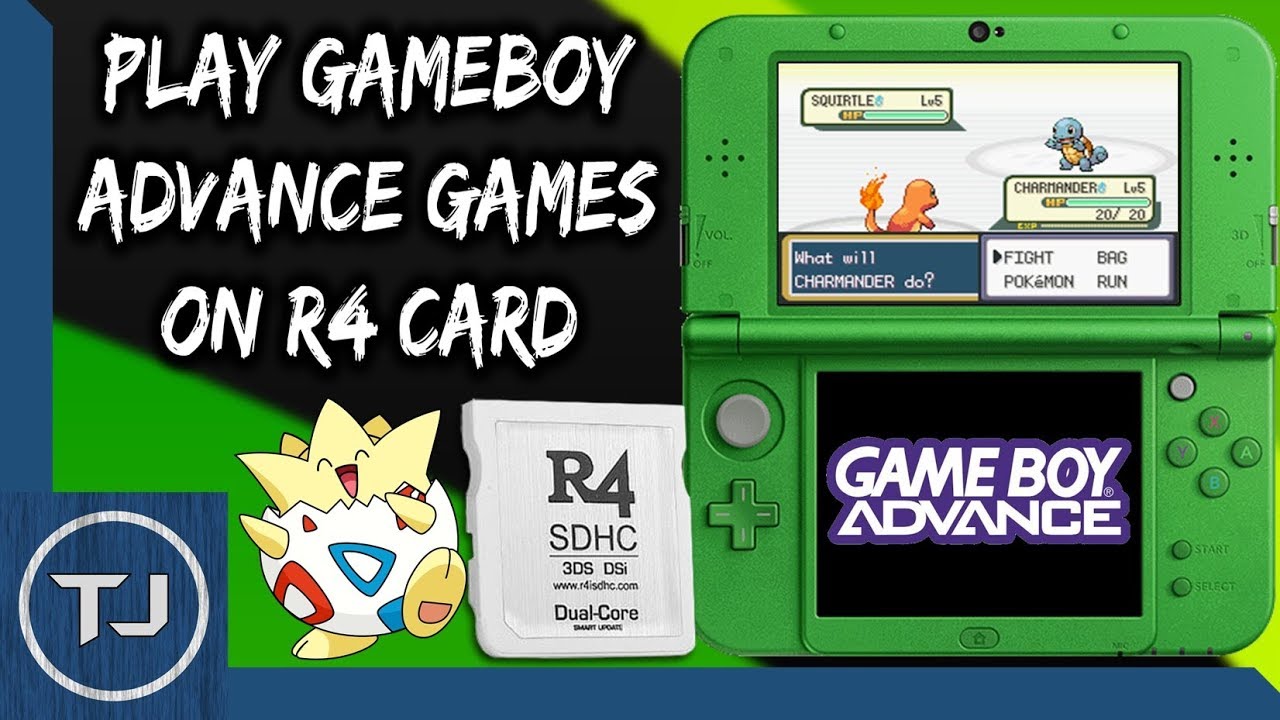 Play GameBoy Advance Games On Any R4 Card! (GBAEMU4ds) - YouTube