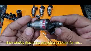 Repairing fuel injectors with Sherline mini Lathes - Internal \u0026 External Threads.