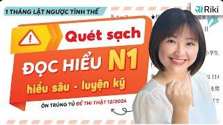 Dự đoán đề ĐỌC HIỂU N1 12/2024 cập nhật mới và sát nhất với đề JLPT