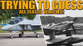 TRYING TO GUESS all the TEASED VEHICLES! + Explaining the CONFIRMED ONES! - War Thunder