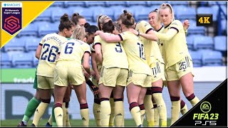 FIFA 23 - Arsenal Women Vs Leicester City Women | Women's Super League | PS5 Live Match -4K Gameplay