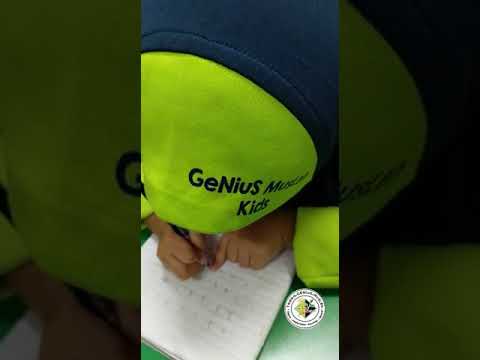 Alphabet Writing @Tadika GeNiuS MusLeH Damansara Aliff Square, JB - YouTube