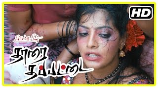 Tharai Thappattai Movie | Scenes | Varalakshmi scenes | Sasikumar | R K Suresh | G M Kumar | Bala
