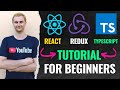 React Redux Thunk TypeScript Tutorial - Introduction for Beginners