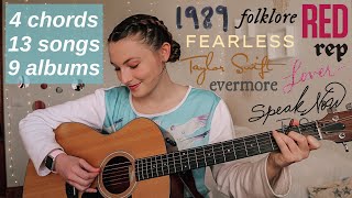 Learn 13 Taylor Swift Songs in 30 minutes! // Easy Taylor Swift Guitar Songs for Beginners