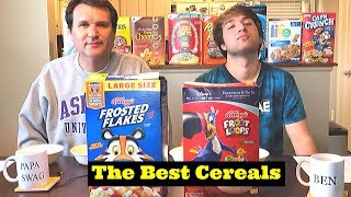 Cereal Eating Competition Kellogg's Froot Loops vs Kellogg's Frosted Flakes Elite 8