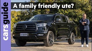 2024 GWM Ute review: Cannon Vanta | A new Mitsubishi Triton rival for tradies with families?