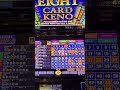 3 minutes or bust 8 card keno kenonation keno casino