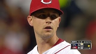 STL@CIN: Leake strikes out eight over six innings