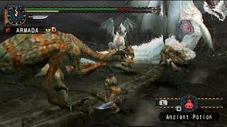 MHP2G/MHFU Genpreys/White Fatalis Special Quest ミラボレアス亜種祖龍 ゲネポス 改造クエスト