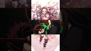 Nezuko headbutts tanjiro to save him #anime #demonslayer #knyedit