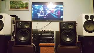 Arcus ts 300 \u0026 denon pma 1080r test