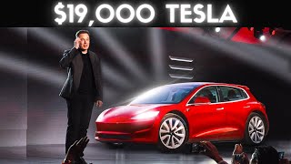 Elon Musk Shocks Shareholders With New Cheapest Tesla - Huge TSLA News