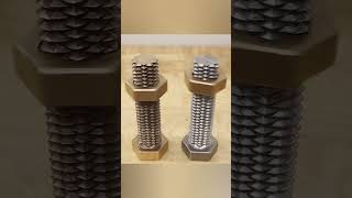 Double threaded Bolt #mechanical #hack