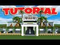 Minecraft: How To Build a Large Modern House Tutorial (Minecraft Modern Mansion) 2018 Minecraft: How To Build a Large Modern House Tutorial (Minecraft Modern Mansion) 2018