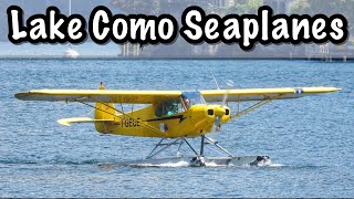 Seaplanes of Lake Como - Aero Club Fomo Italy 🇮🇹✈️ Airplanes - Callsigns: I-GEGE / SL-MLE / I-PVLC