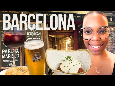 BARCELONA TRAVEL VLOG 2024 | BARCELONA FOOD TOUR | BARCELONA TRAVEL GUIDE | SOLO WOMEN TRAVEL 2024