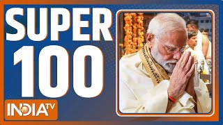 Super 100: Ram Mandir Ayodhya | Arvind Kejriwal | PM Modi | CM Yogi | 19 Jan 2024