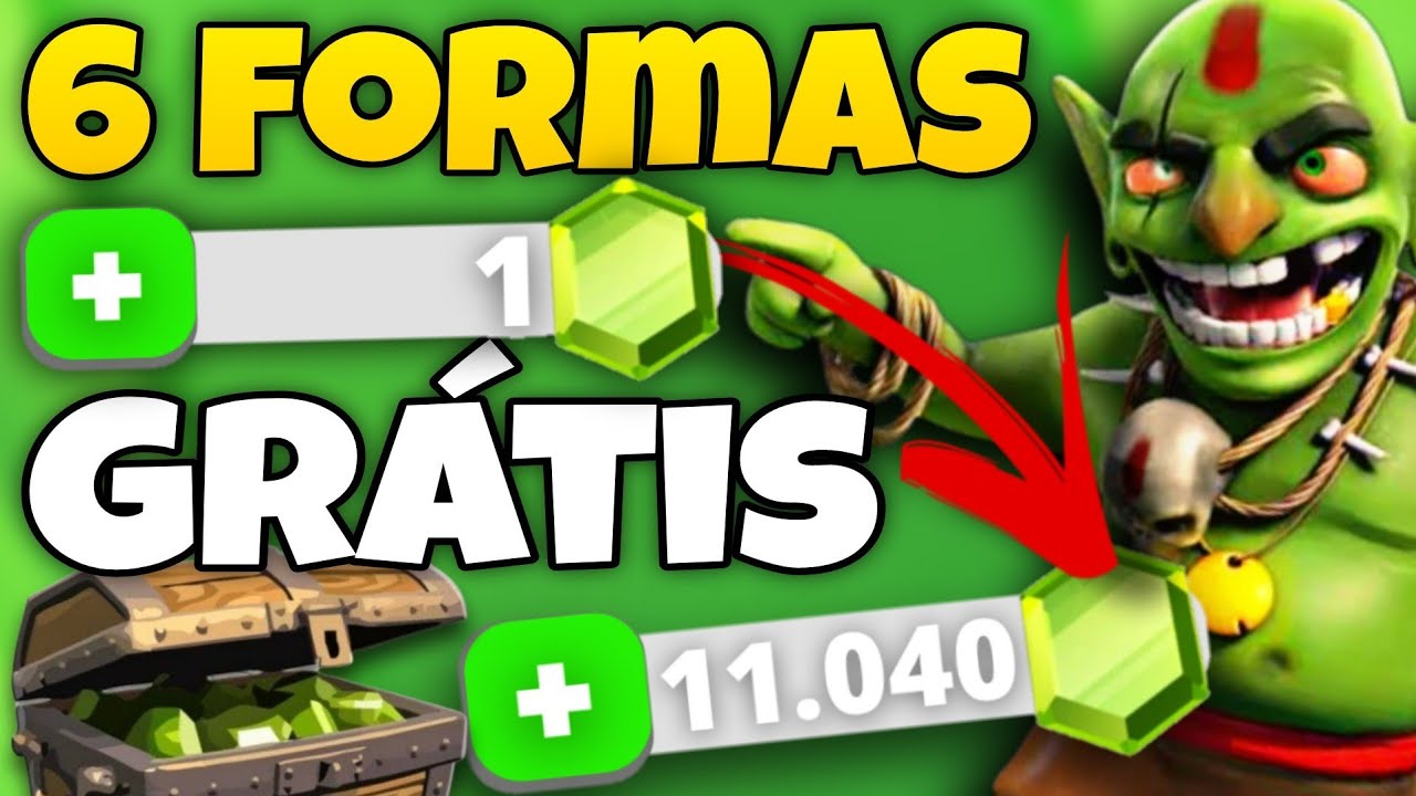 [2024] Saiba Como Conseguir Bastante Gemas No Clash Of Clans (As ...