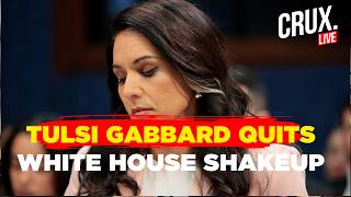 BREAKING LIVE | Tulsi Gabbard Resigns As Trump's Director Of National Intelligence | US News | Crux