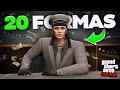 +20 FORMAS de GANHAR DINHEIRO FÁCIL e RÁPIDO no GTA ONLINE!!! (2024) - SOLO -