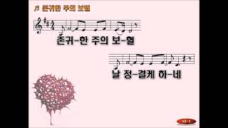 존귀한 주의 보혈 PPT 찬양동영상(전하세 예수 9집)(올네이션스 경배와 찬양 All Nations Worship \u0026 Praise)