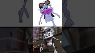 crazy frog axel frog drawing meme - axel f crazy frog meme #shorts