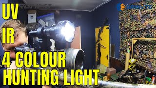 Brinyte T18 Artemis Review | Best Hunting Light? | IR LED | UV LED |