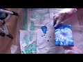 acrylic pouring with new tool unbelievable