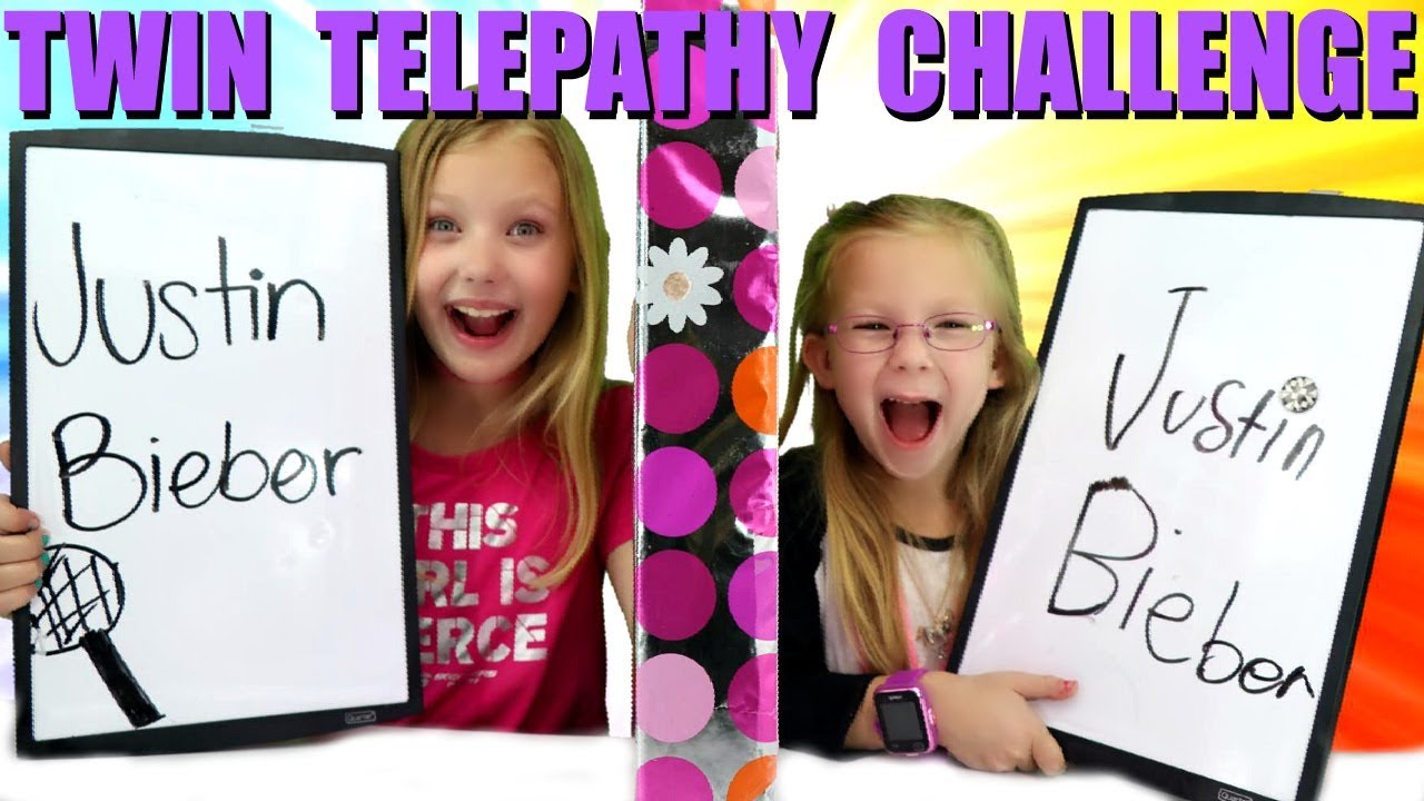 Twin Telepathy Challenge Youtube