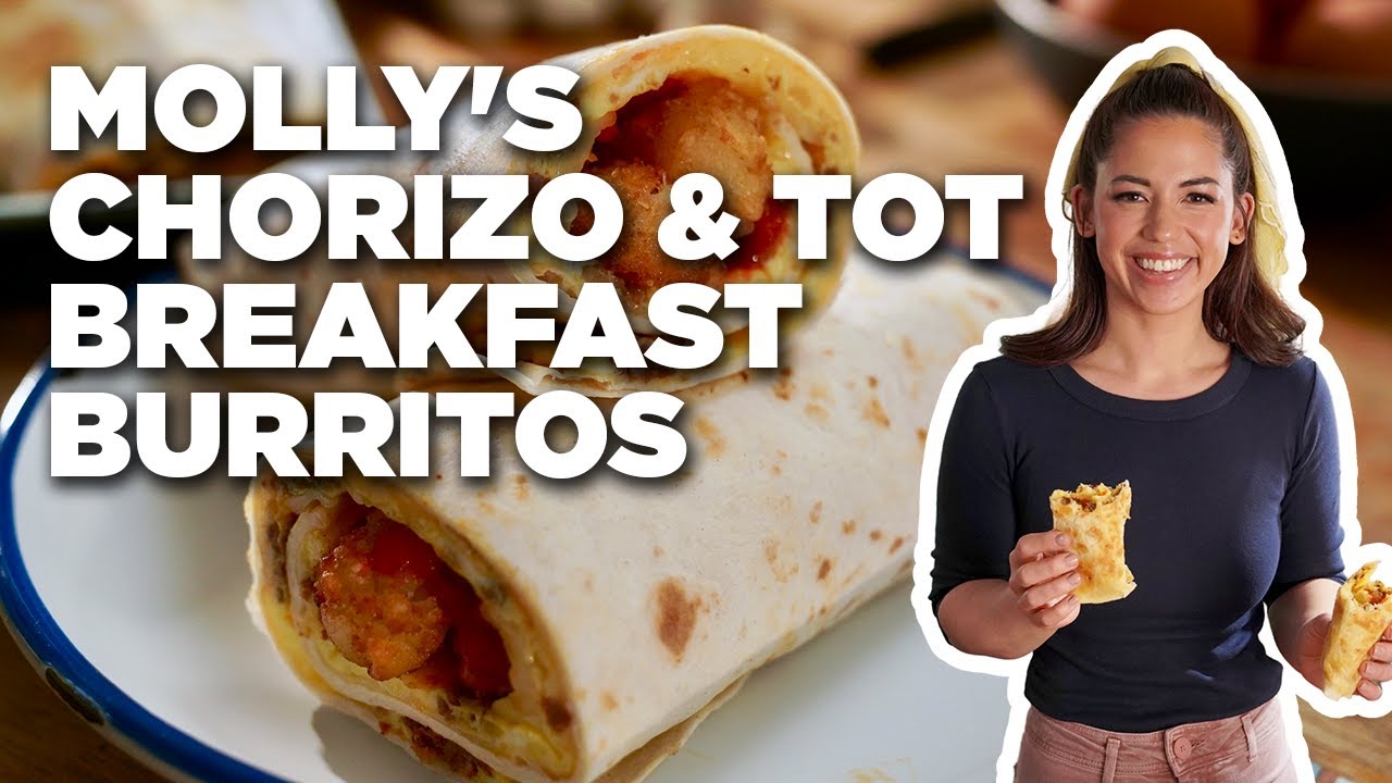Molly Yeh S Chorizo And Tot Breakfast Burritos Girl Meets Farm Food