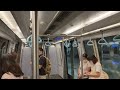 香港國際機場旅客捷運系統列車往40 80號閘口行車片段（非前方展望）