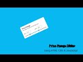 Price Range Slider with Min Max Input Using HTML CSS & JavaScript