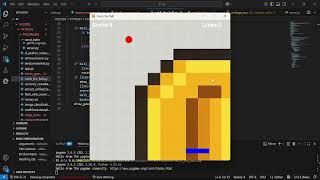 Catch the ball game |Python adv programming SKS