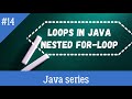 LOOPS IN JAVA | NESTED FOR LOOP IN JAVA