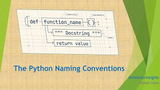 004 Python Naming Conventions
