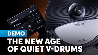 Roland V-Drums Quiet Design Electronic Drum Set Demo