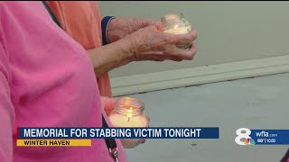 Loved ones hold memorial for Winter Haven stabbing victim