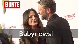 Bettina Zimmermann  - Süßes Gerücht: Das Baby von Kai Wiesinger ist da! - BUNTE TV