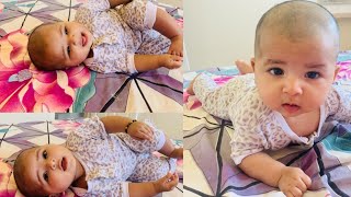 😜Ewa Baby Crawling For The First Time- Funny Video || Jinus Tales