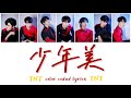 TNT時代少年團 —《少年美》認人歌詞版 －《舞象之年》