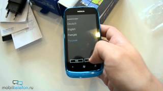 Распаковка Nokia Lumia 610 (unboxing)