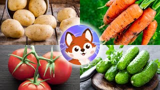 Овощи. 🥕 Викторина для детей. 🍅 Угадываем овощи по картинкам  Часть 1.