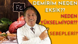 Demir Mineraliniz Neden Eksik? Neden Yükselmiyor? Nasıl Emilir?