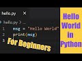 Hello World in PYTHON