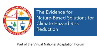 The Evidence for Nature-Based Solutions for Climate Hazard Risk Reduction